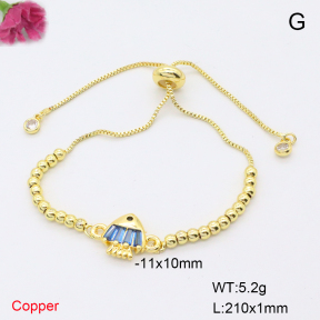 F6B406692ablb-L017  Fashion Copper Bracelet