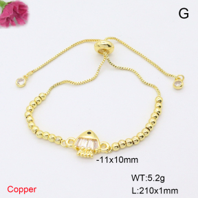 F6B406693ablb-L017  Fashion Copper Bracelet