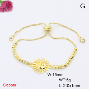 F6B406697ablb-L017  Fashion Copper Bracelet
