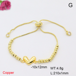 F6B406702ablb-L017  Fashion Copper Bracelet