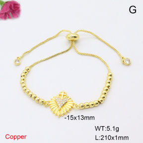 F6B406703ablb-L017  Fashion Copper Bracelet