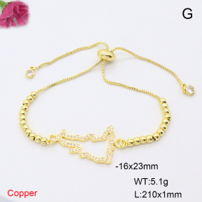 F6B406704ablb-L017  Fashion Copper Bracelet