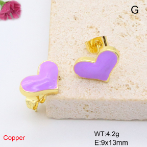 F6E302026baka-L017  Fashion Copper Earrings