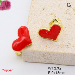 F6E302027baka-L017  Fashion Copper Earrings