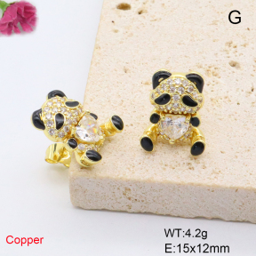 F6E405685vbmb-L017  Fashion Copper Earrings