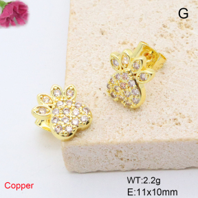 F6E405688baka-L017  Fashion Copper Earrings