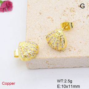 F6E405689baka-L017  Fashion Copper Earrings