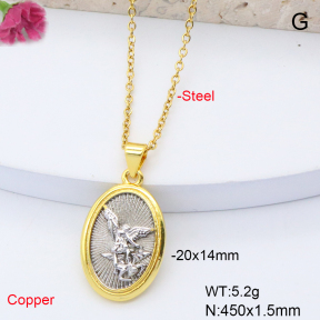 F6N200960aajl-L017  Fashion Copper Necklace