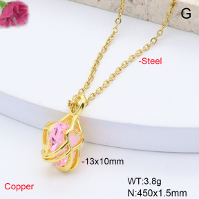 F6N301484vail-L017  Fashion Copper Necklace