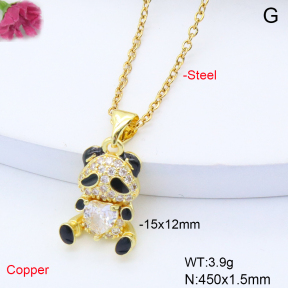 F6N301485aajl-L017  Fashion Copper Necklace