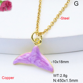 F6N301495vaia-L017  Fashion Copper Necklace