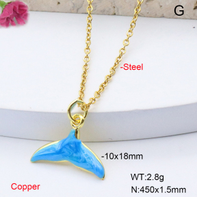 F6N301496vaia-L017  Fashion Copper Necklace