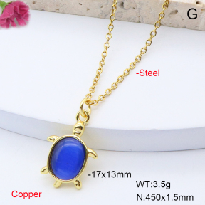 F6N408712vaia-L017  Fashion Copper Necklace