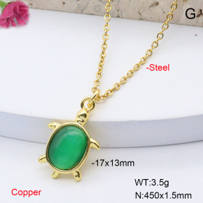 F6N408718vaia-L017  Fashion Copper Necklace