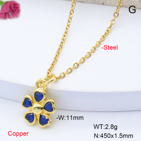 F6N408720vail-L017  Fashion Copper Necklace