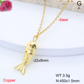 F6N408726vail-L017  Fashion Copper Necklace