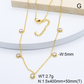 CL6N00031vbpb-900   Closeout( No Discount)  Stainless Steel Necklace