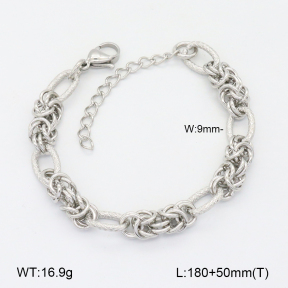 2B2004271bbov-312  Stainless Steel Bracelet