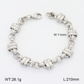 2B2004272bbov-312  Stainless Steel Bracelet