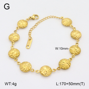 2B2004310bbov-747  Stainless Steel Bracelet