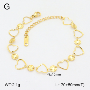 2B2004317bbov-747  Stainless Steel Bracelet