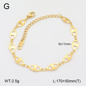 2B2004323vbmb-747  Stainless Steel Bracelet