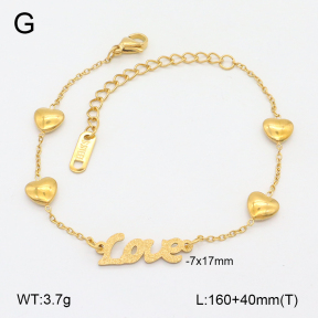 2B2004325bbov-747  Stainless Steel Bracelet