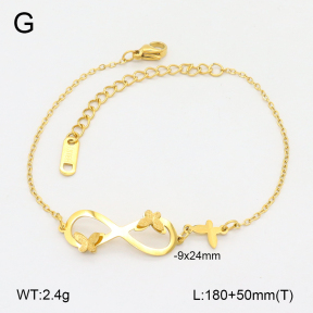 2B2004330vbnb-747  Stainless Steel Bracelet