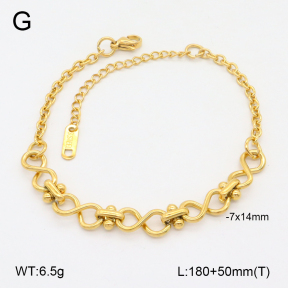 2B2004332vbnb-747  Stainless Steel Bracelet