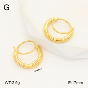 2E2006122bbml-253  Stainless Steel Earrings
