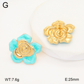 2E3003589aakl-434  Stainless Steel Earrings