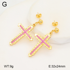 2E3003601vbmb-434  Stainless Steel Earrings