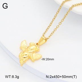 2N2006028vbll-452  Stainless Steel Necklace