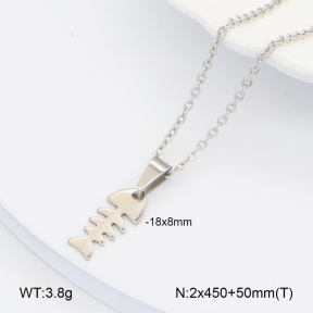 2N2006071aahl-452  Stainless Steel Necklace