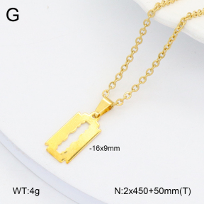 2N2006072aajl-452  Stainless Steel Necklace