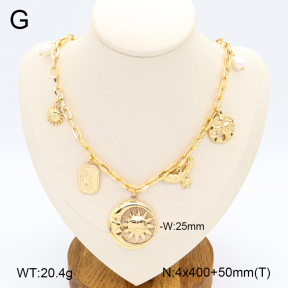 2N3002658vbpb-434  Stainless Steel Necklace