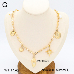 2N3002659vbpb-434  Stainless Steel Necklace