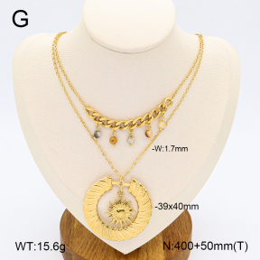 2N4004377bhia-669  Stainless Steel Necklace