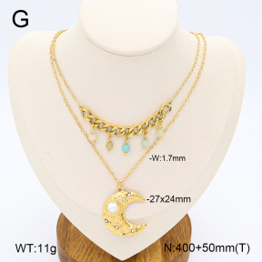 2N4004378bhia-669  Stainless Steel Necklace