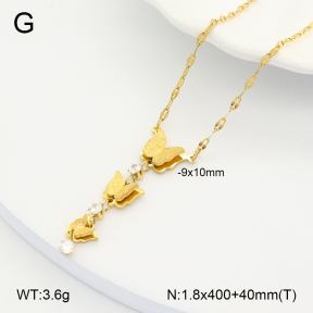 2N4004379bbov-747  Stainless Steel Necklace