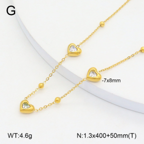 2N4004381bbov-747  Stainless Steel Necklace