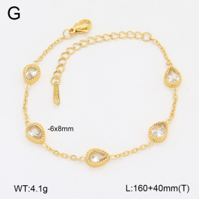 2B4005010bbov-656  Stainless Steel Bracelet