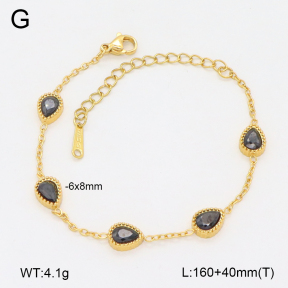2B4005011bbov-656  Stainless Steel Bracelet