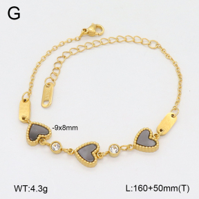 2B4005012bbov-656  Stainless Steel Bracelet