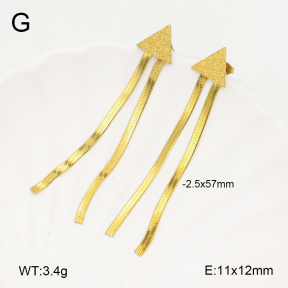 2E2006138ablb-704  Stainless Steel Earrings