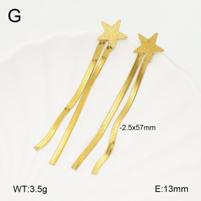 2E2006140ablb-704  Stainless Steel Earrings