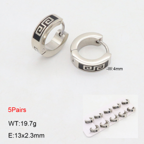 2E2006152aivb-233  Stainless Steel Earrings