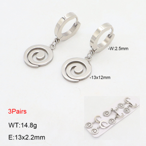 2E2006160bhia-233  Stainless Steel Earrings