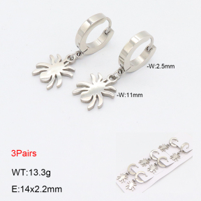 2E2006168bhia-233  Stainless Steel Earrings