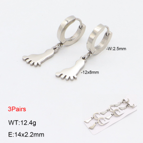 2E2006173bhia-233  Stainless Steel Earrings